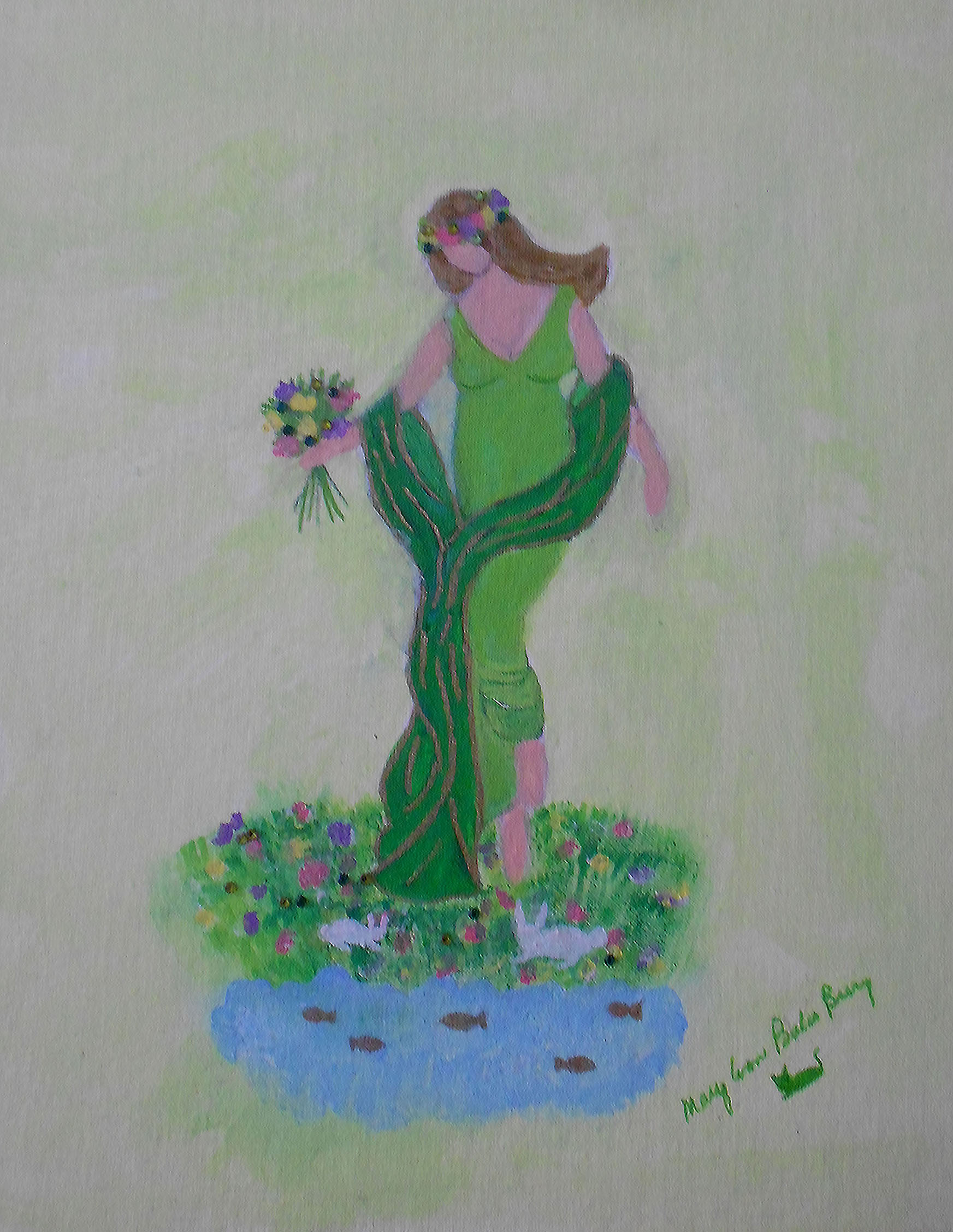 Eostra, Germanic Goddess of Spring & Rabbits