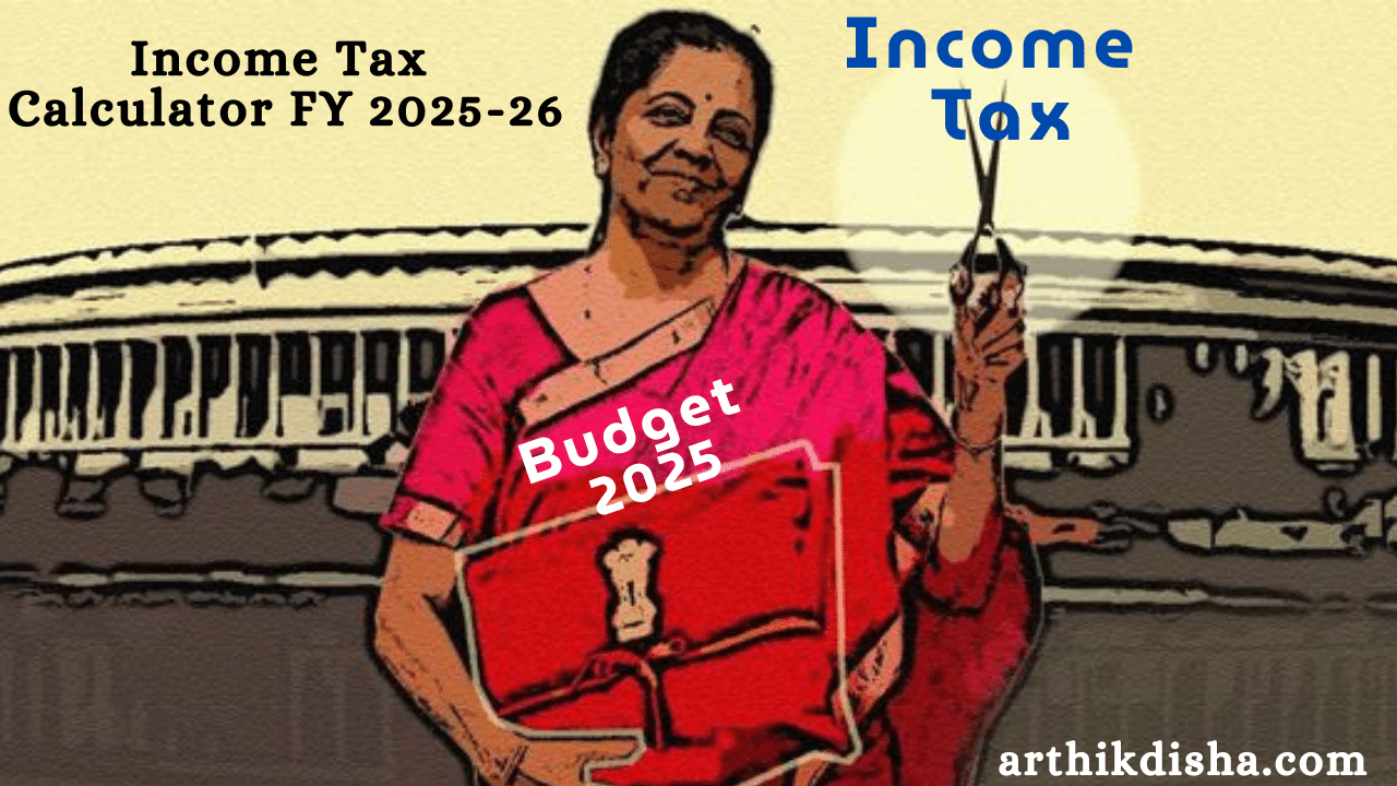 Income Tax Calculator FY 2025-26(AY 2026-27)Excel Download