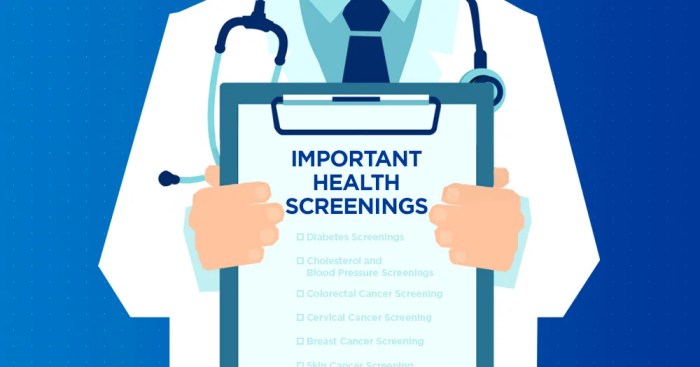 Screenings wellness prevention infomration