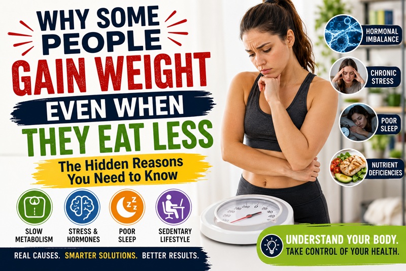 Eat Less Still Weight Gain