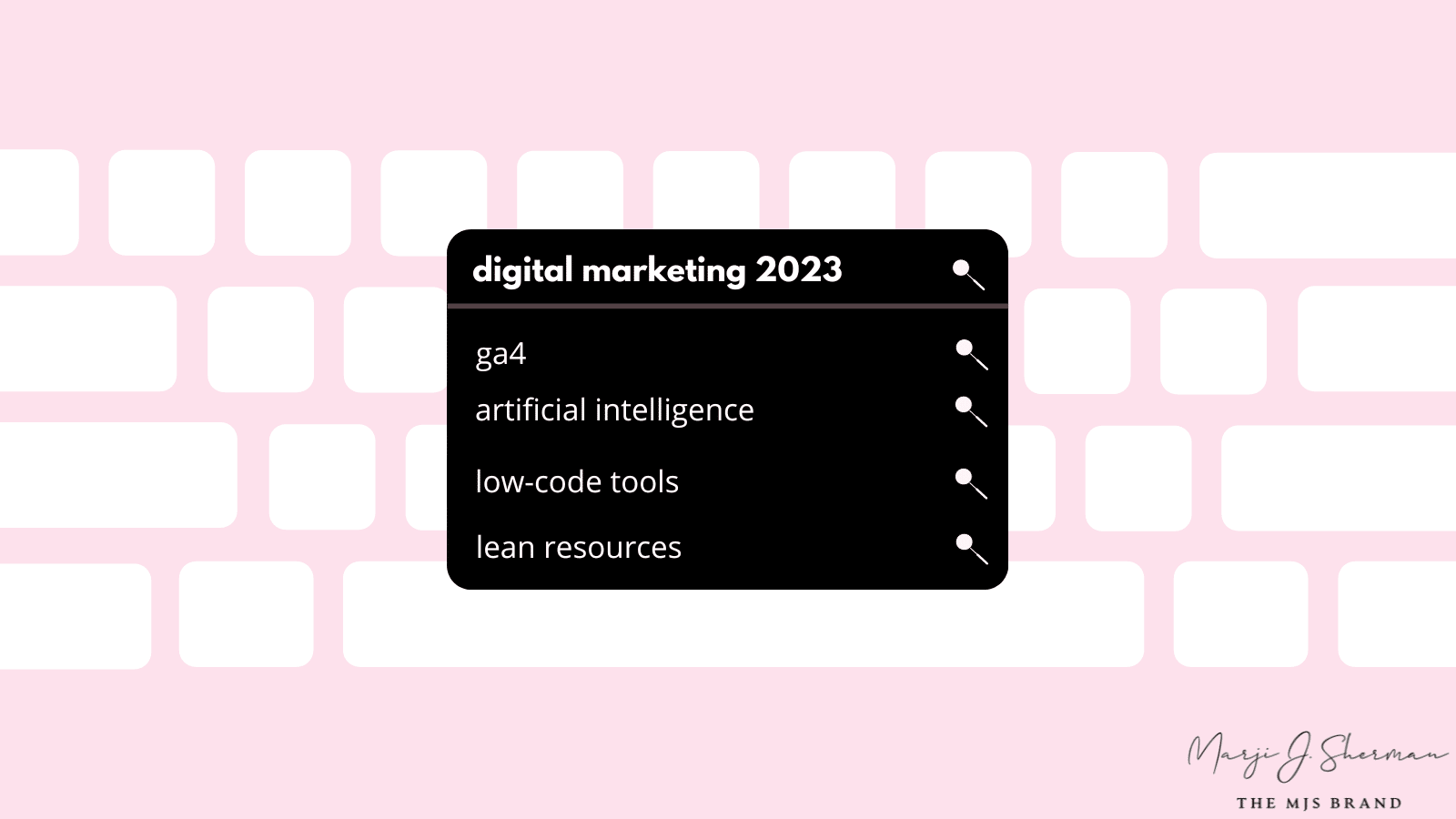 Digital Marketing Transformation