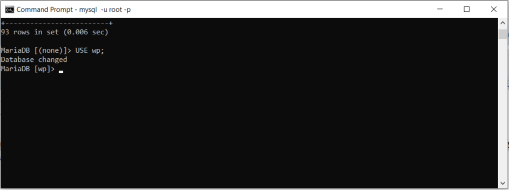 How to Run MySQL Queries through Windows Command Prompt - Artisans Web