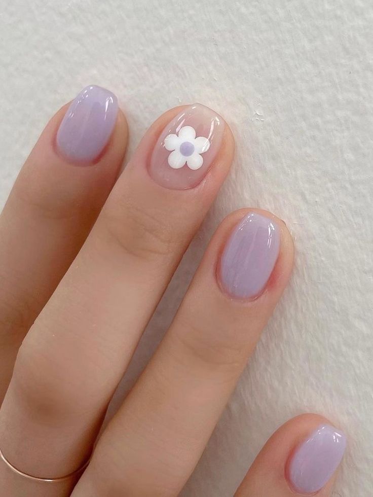 30+ Floral Nail Ideas for Spring 137