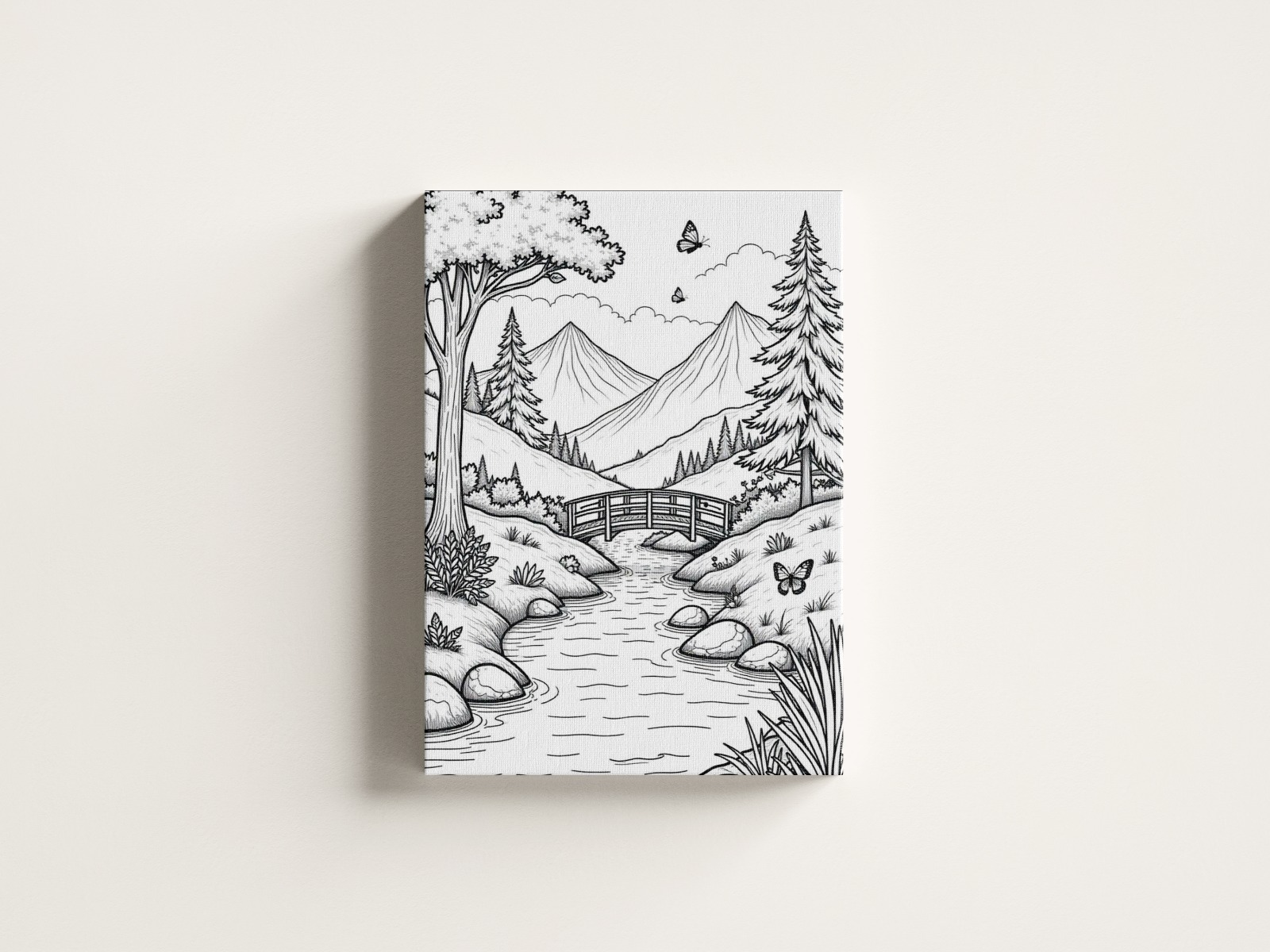 Pre Marked Canvas 10 x 7 inch