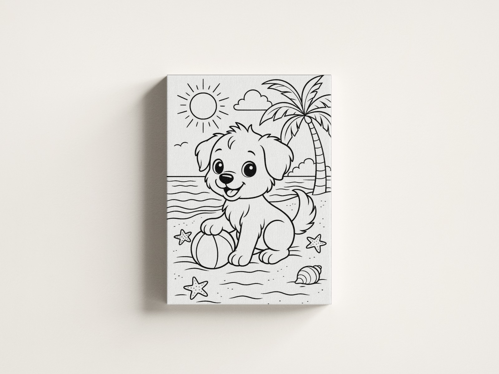 Pre Marked Canvas 10 x 7 inch