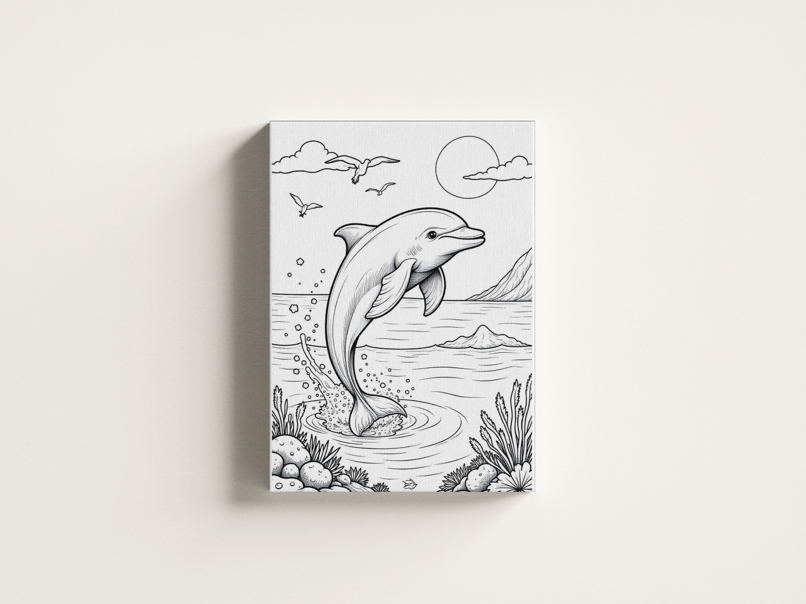 Pre Marked Canvas 10 x 7 inch