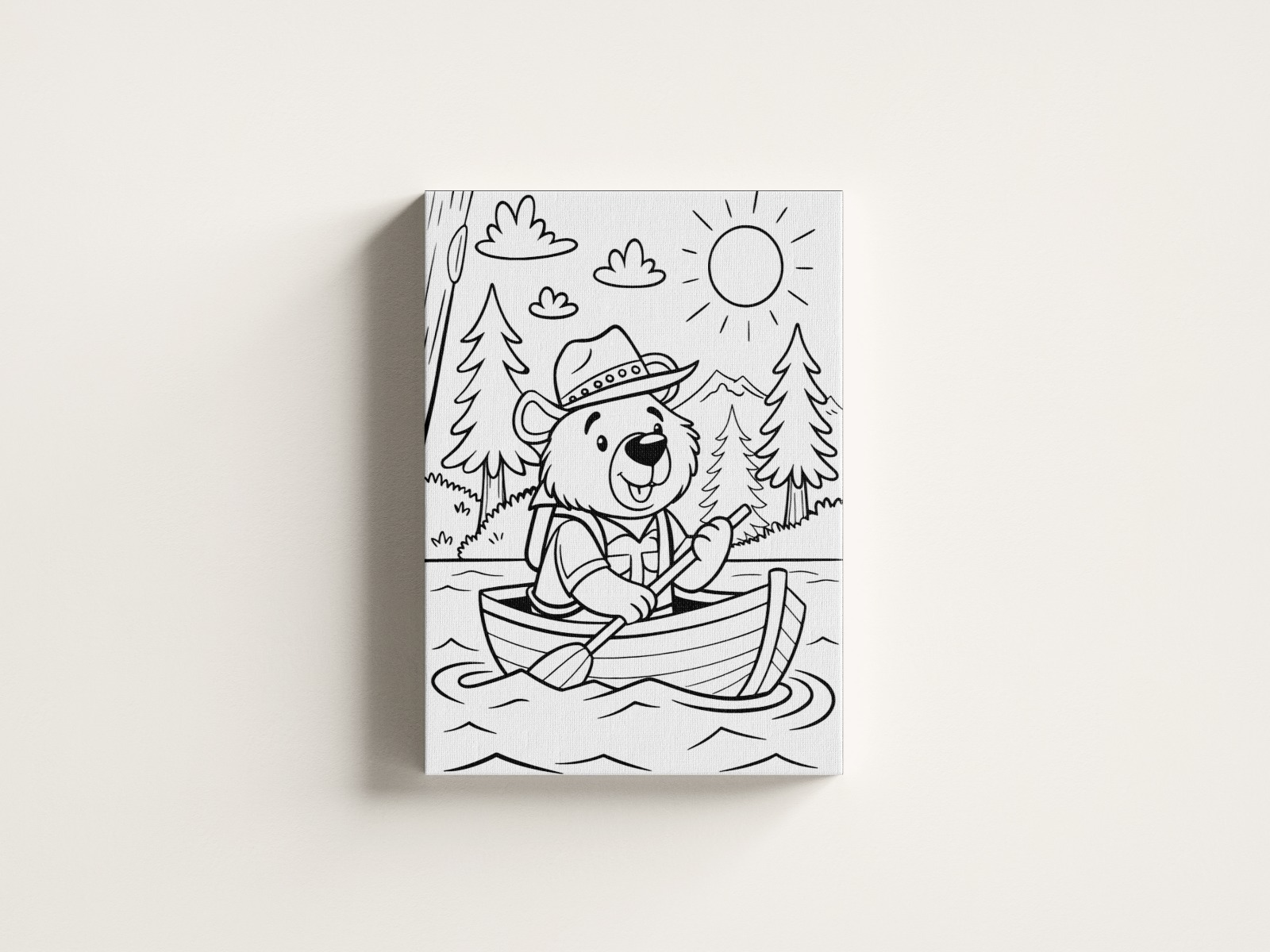 Pre Marked Canvas 10 x 7 inch