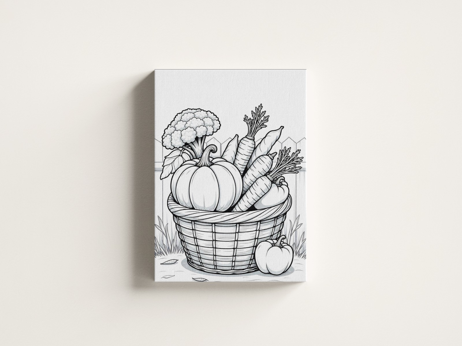 Pre Marked Canvas 10 x 7 inch