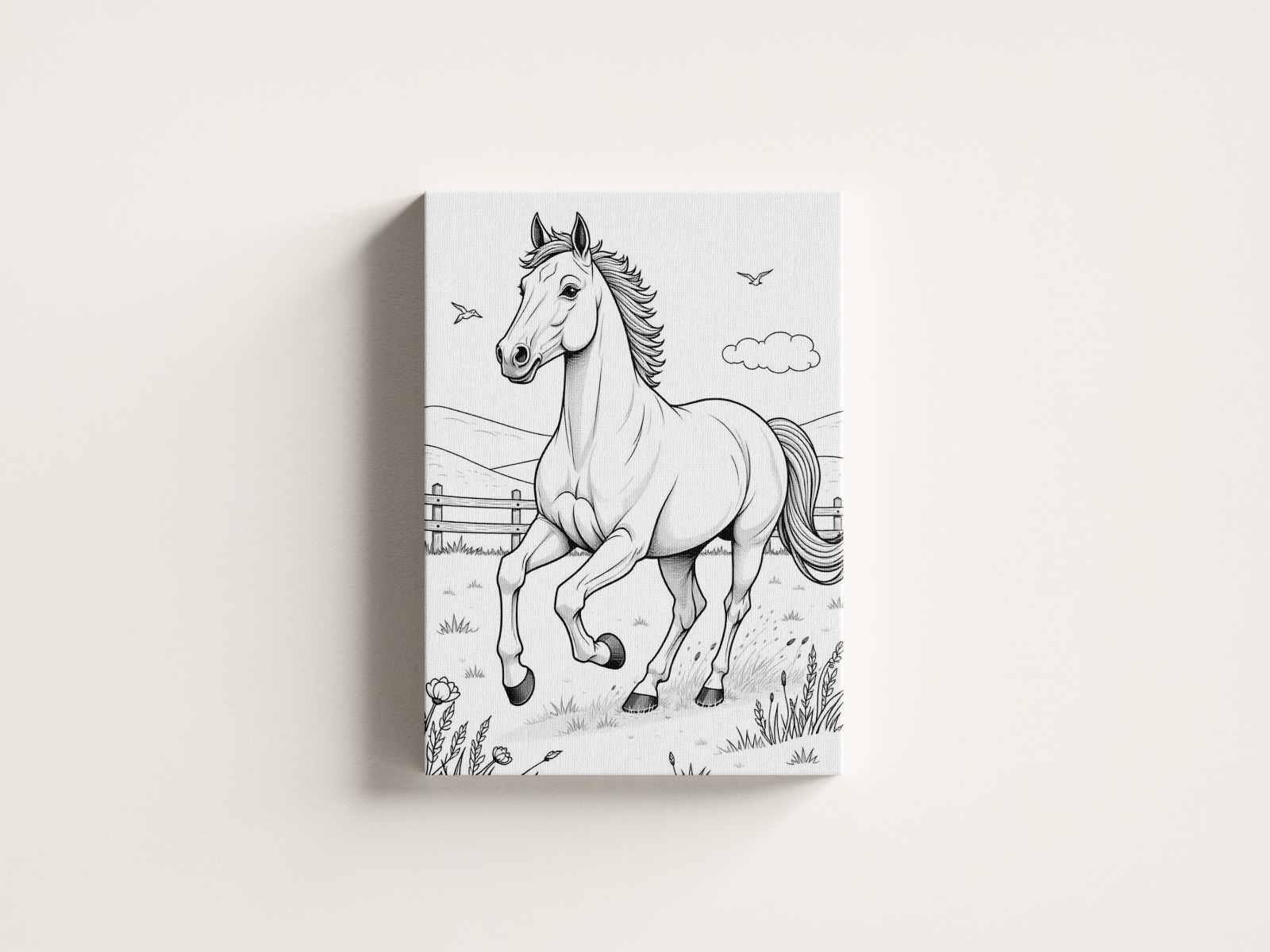 Pre Marked Canvas 10 x 7 inch