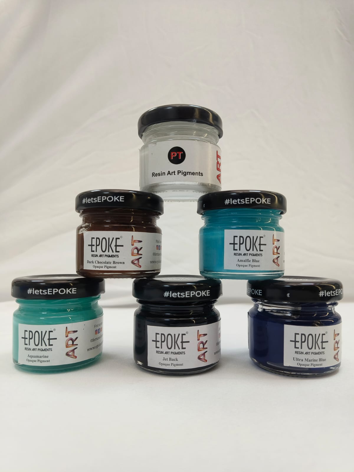 EPOKE Art Epoxy Pigments – Set of 6