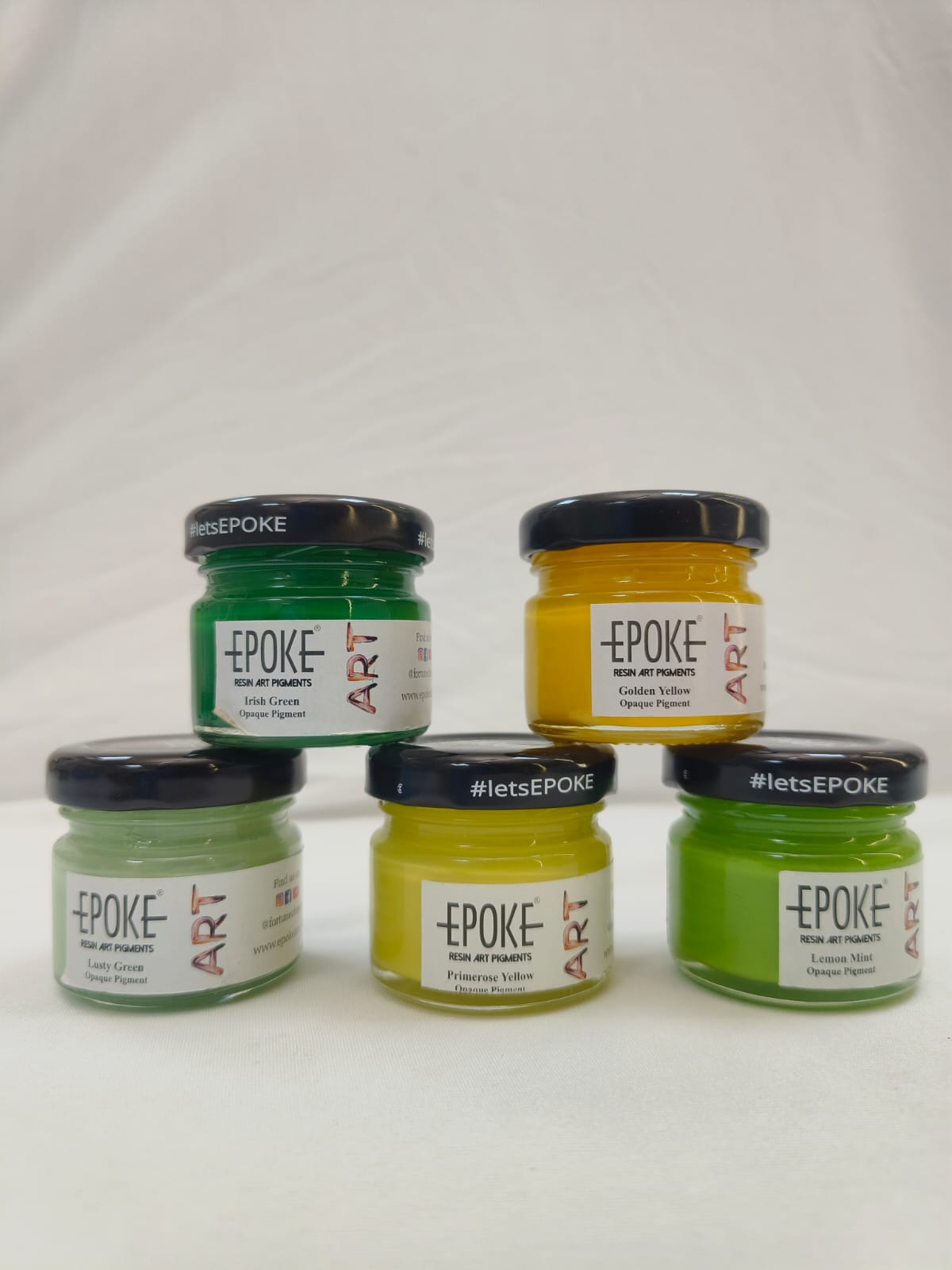 EPOKE Art Epoxy Pigments – Set of 5