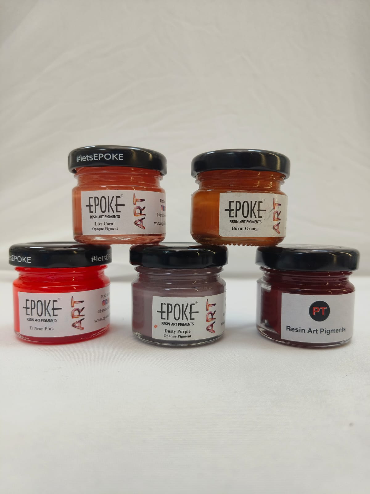 EPOKE Art Epoxy Pigments – Set of 5