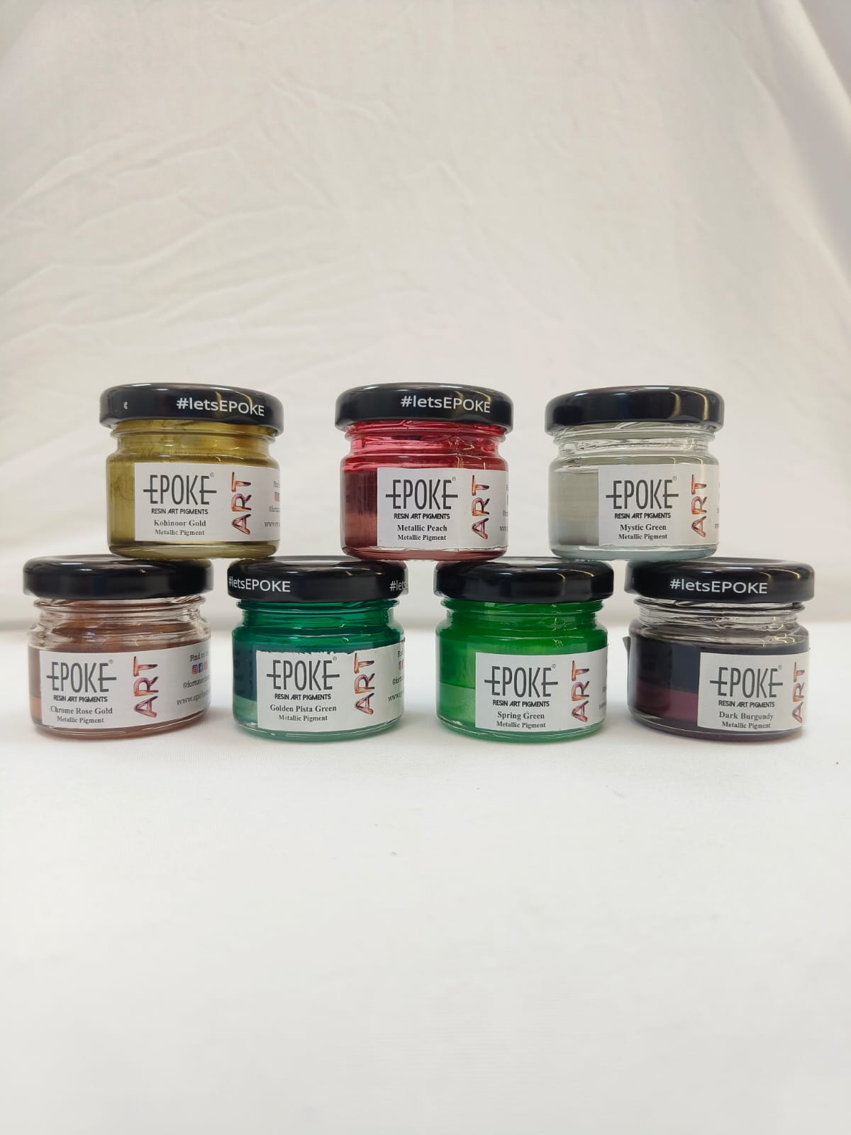 EPOKE Art Epoxy Pigments - Set Of 7