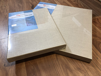 Belgian Linen Heavy Duty Gallery Stretched Canvas – Clear primed – Art ...