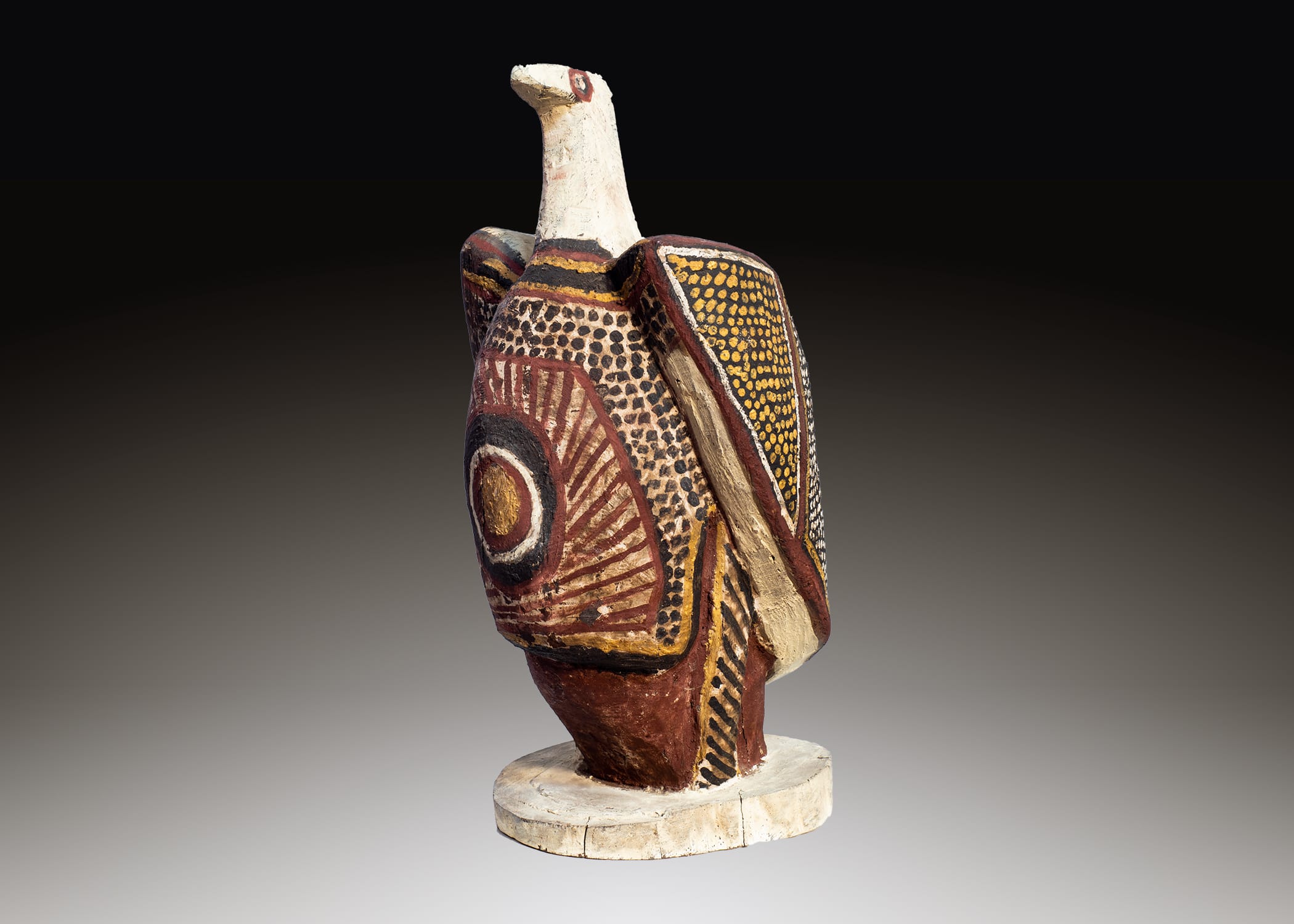 Early aboriginal tiwi sculpture