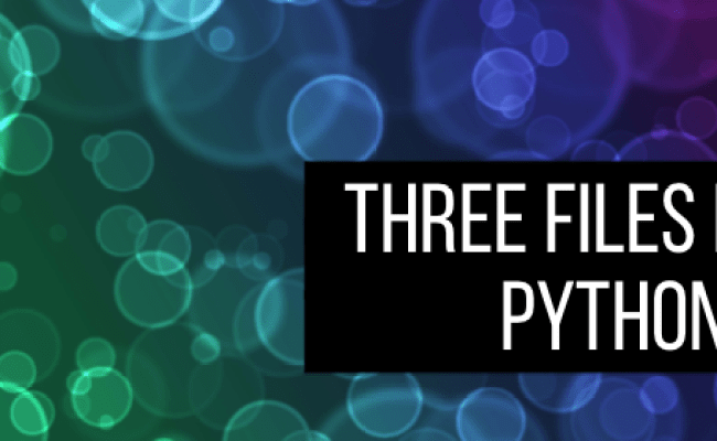 The Key Files For A Smooth-Running Python Project - Art Of Data Engineering