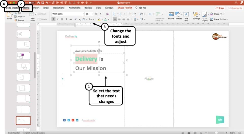 How to edit background graphics in powerpoint? a quick guide!