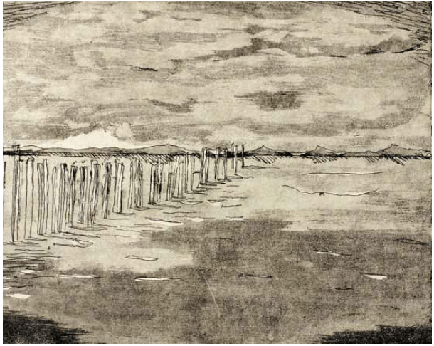 Pier Posts by Rae Broyles