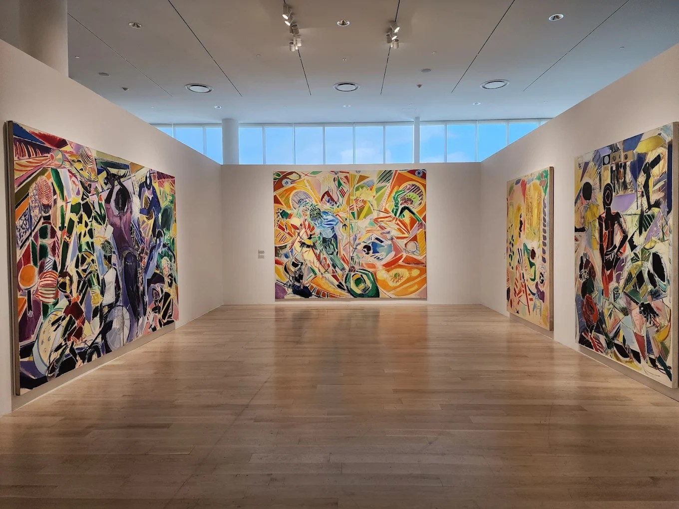 Contemporary art installations inside ICA Miami galleries.