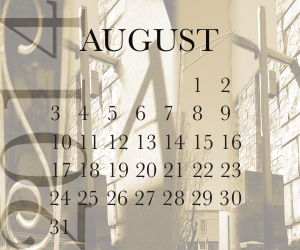 august