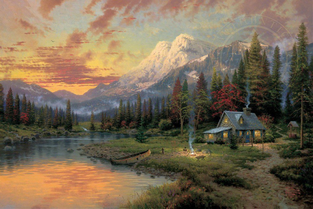 THOMAS KINKADE | GREAT OUTDOORS.