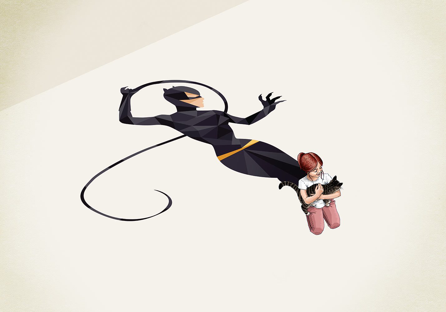 Super Shadows illustration by Jason Ratliff