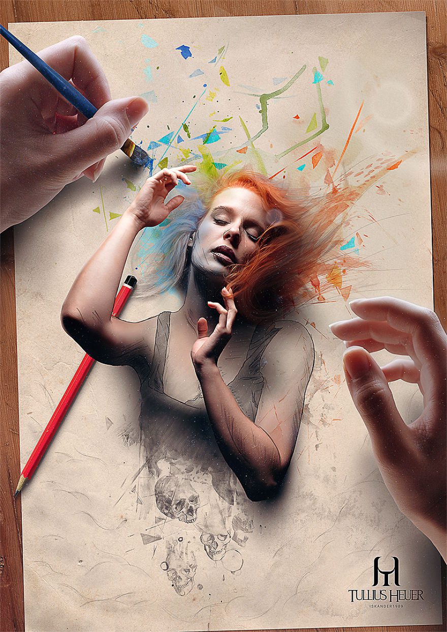 Incredible Digital Paintings That Leap Off The Page