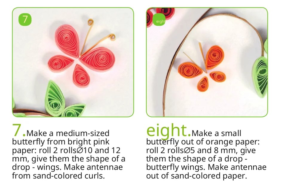 How to Make Quilling Raspberry Branch