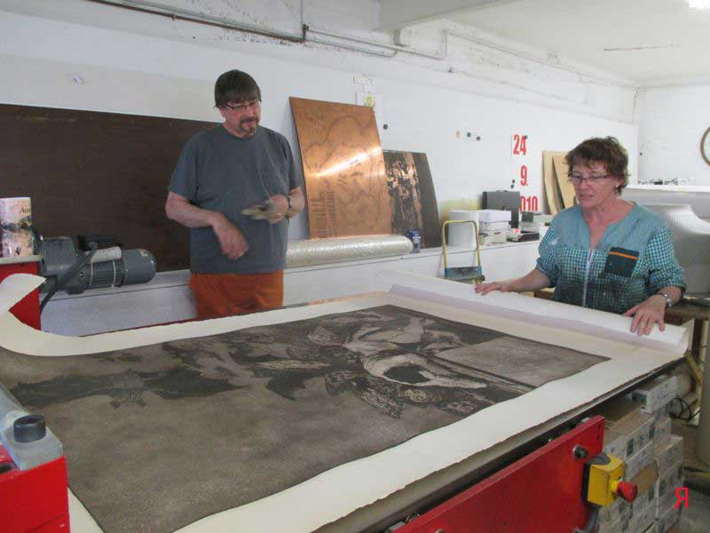 Talking about a reproduction Goya print