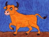 How To Draw An Ox Art Projects For Kids