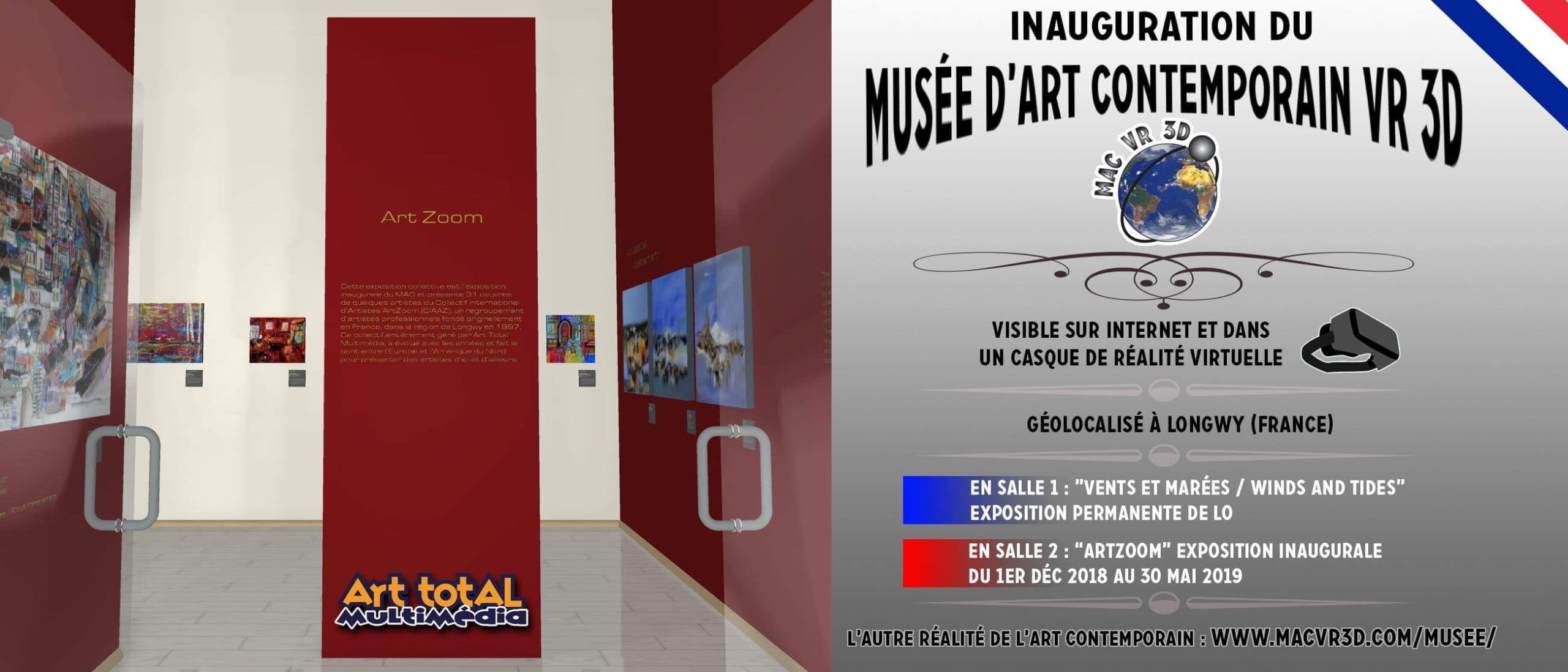 Inauguration Du Musee D Art Contemporain Vr 3d Arts Et Culture