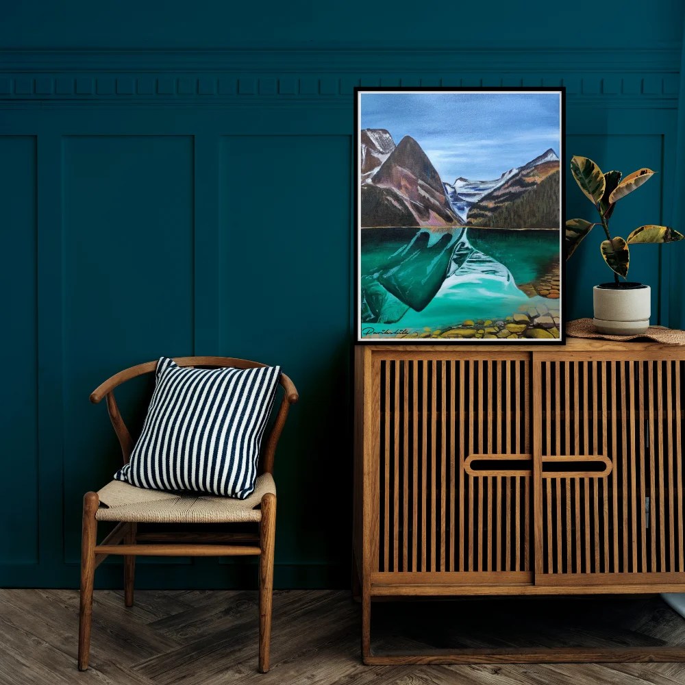 Mountain Mirror Reflection