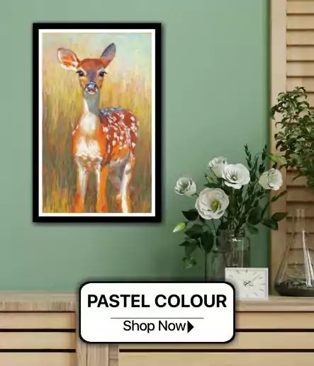 Pastel-colour painting