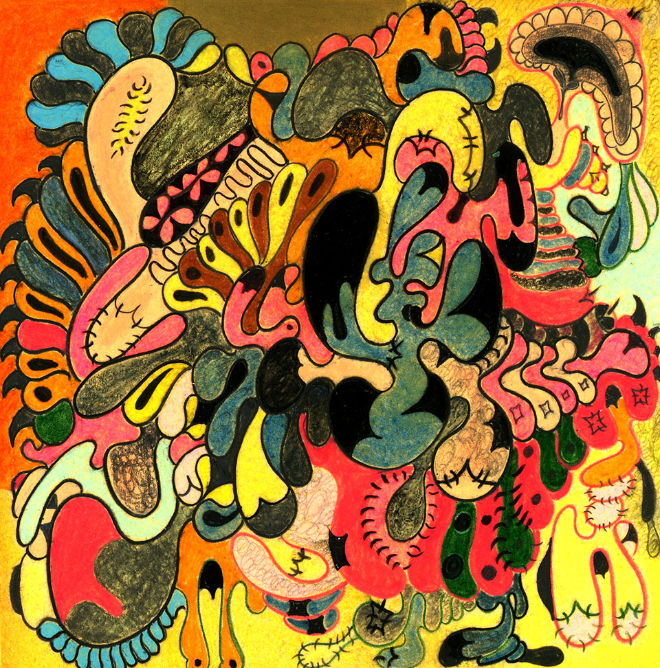 {Drawing by DSC} Study for abstract painting
