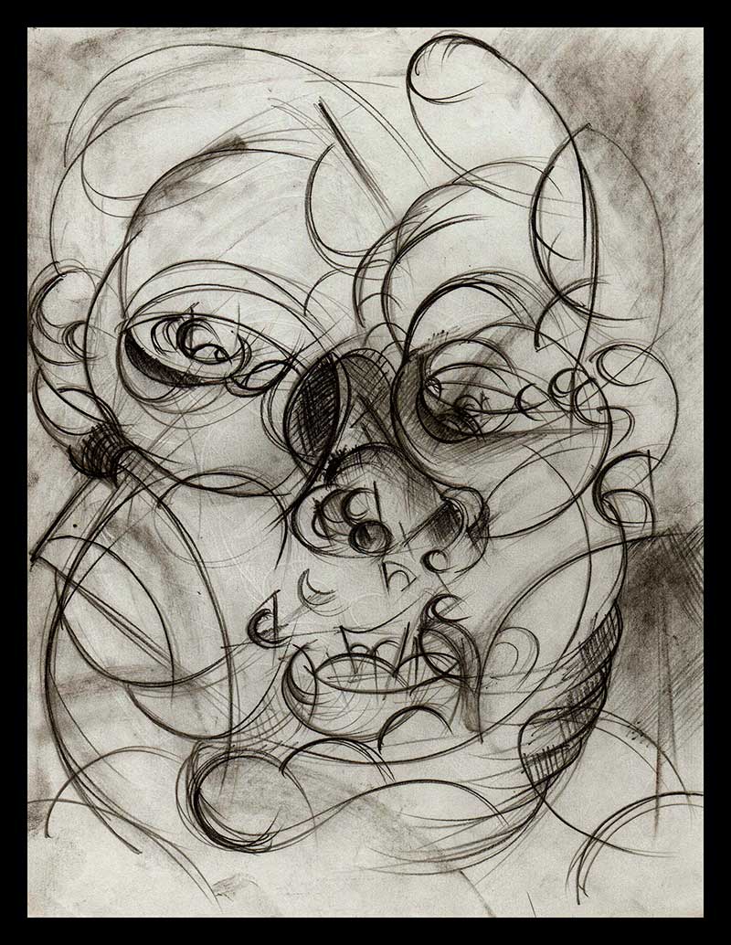 Title: Jacob, Medium:Graphite pencil on stationary paper, by DSC_1998-2002