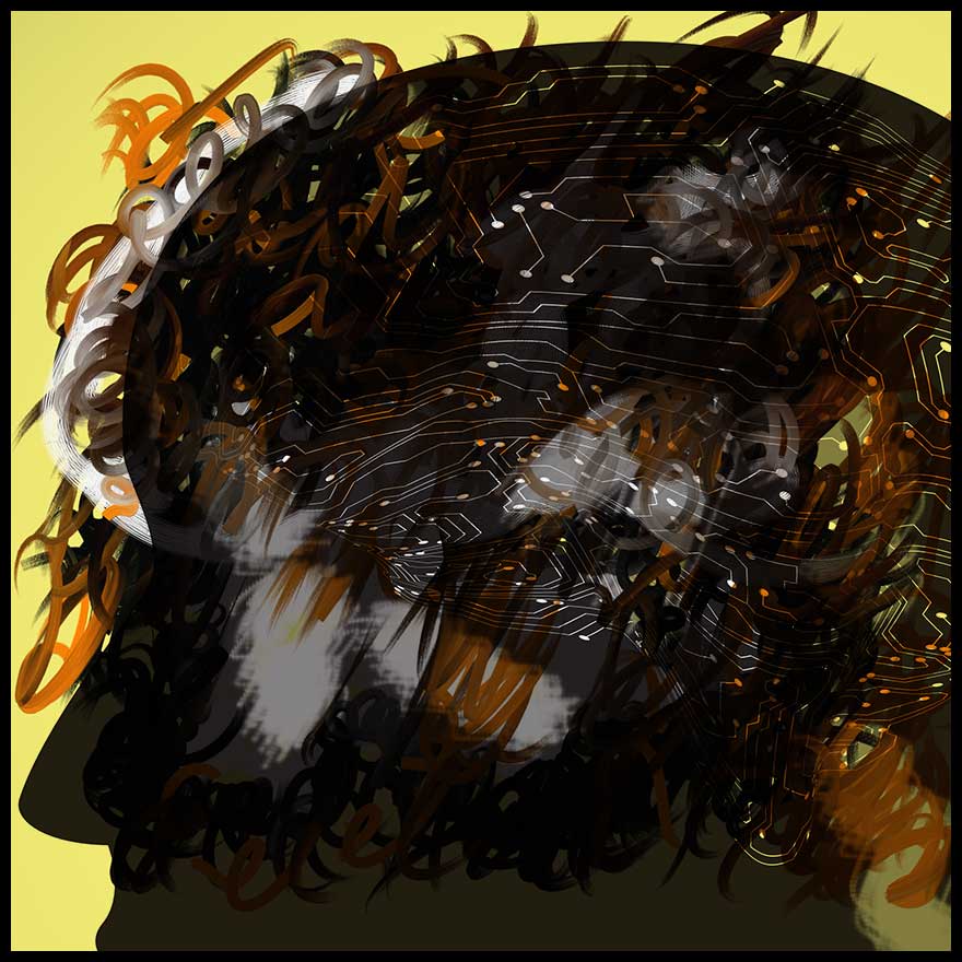 E-Painting by DSC (2015) Digital C Print 18x25in MonoPrintSeries50