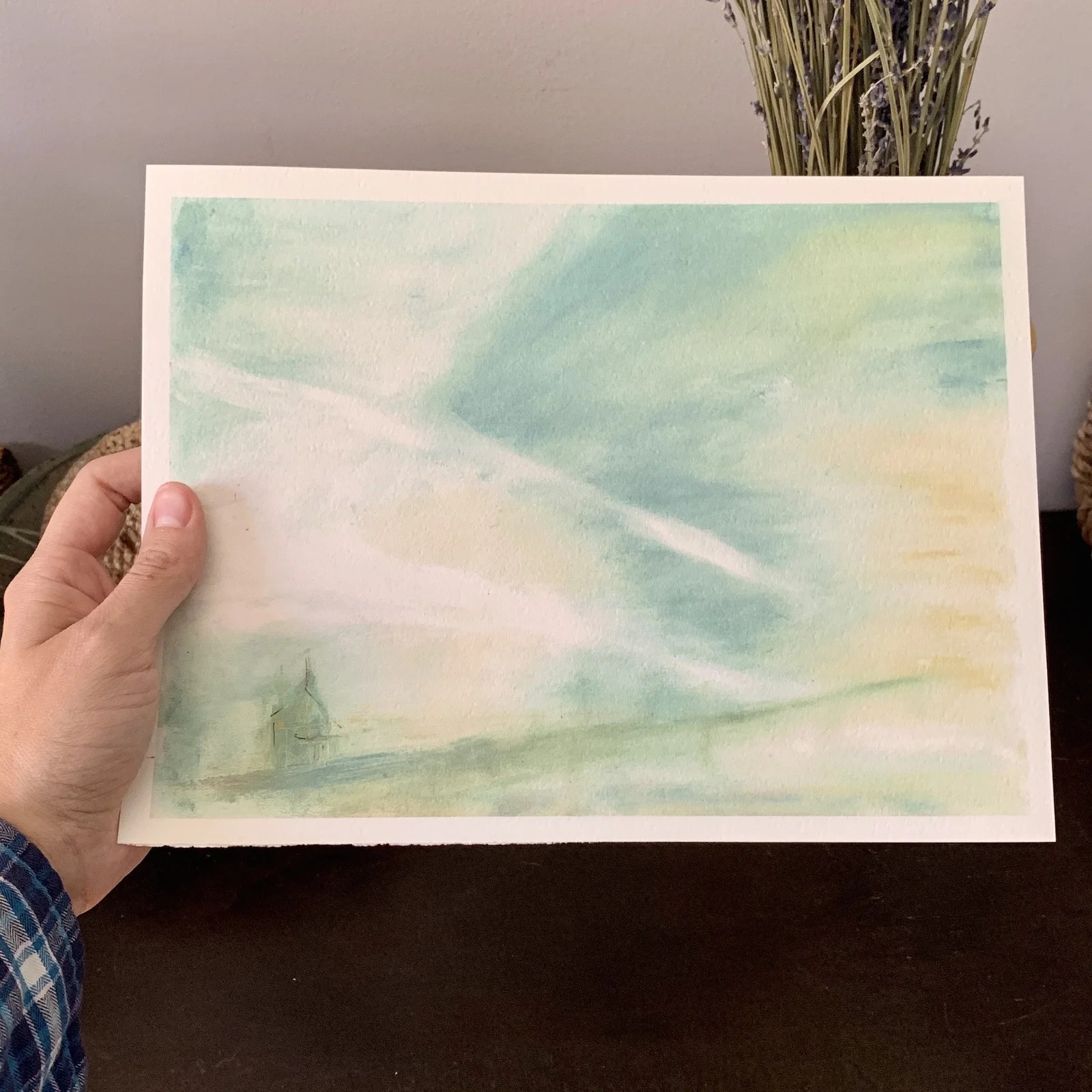 At Dawn, art print 8x10