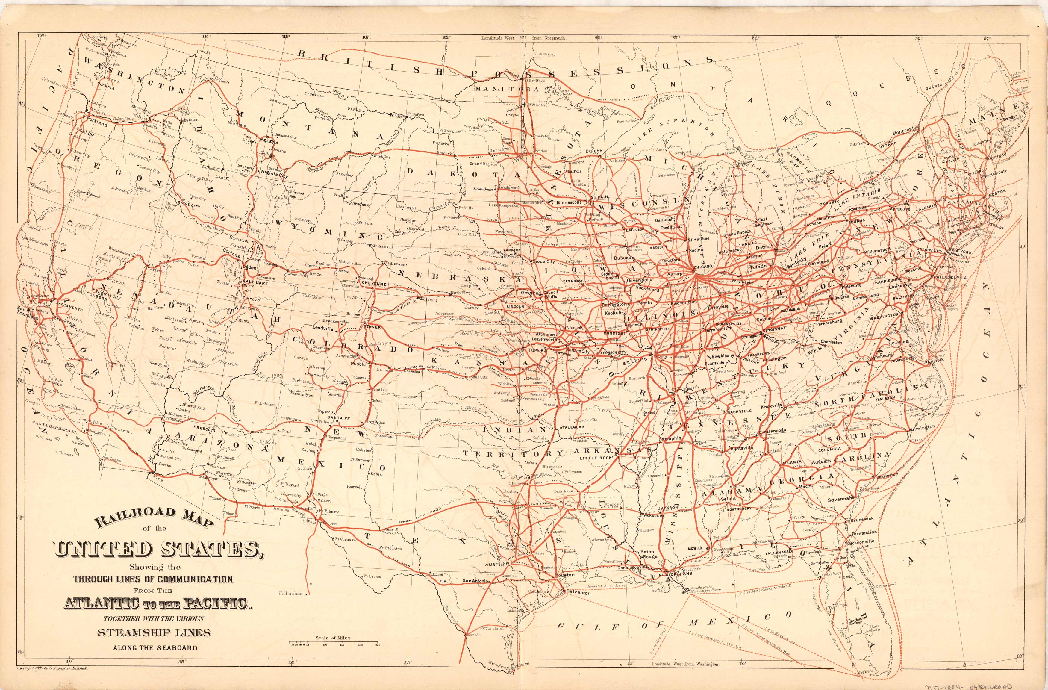 Navigating The Tracks A Guide To The United States MIT 1884 USRAILROAD 