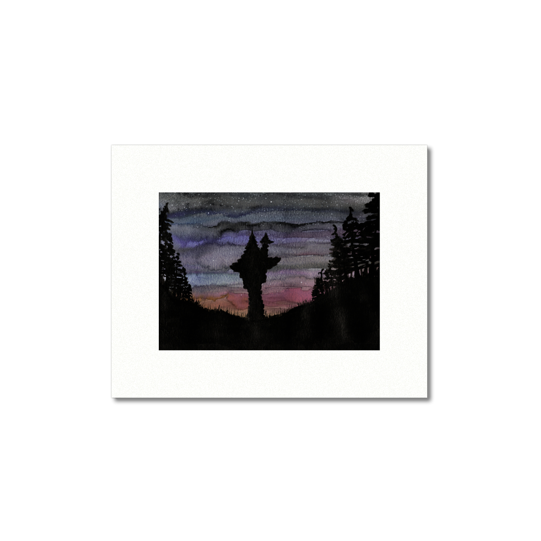 Twilight Tower Print