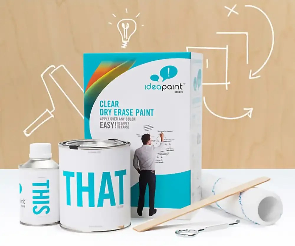 Transform Any Space with CLEAR Dry Erase Paint: Unleash Your Creativity!