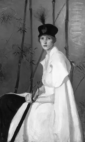 Same subject in grayscale