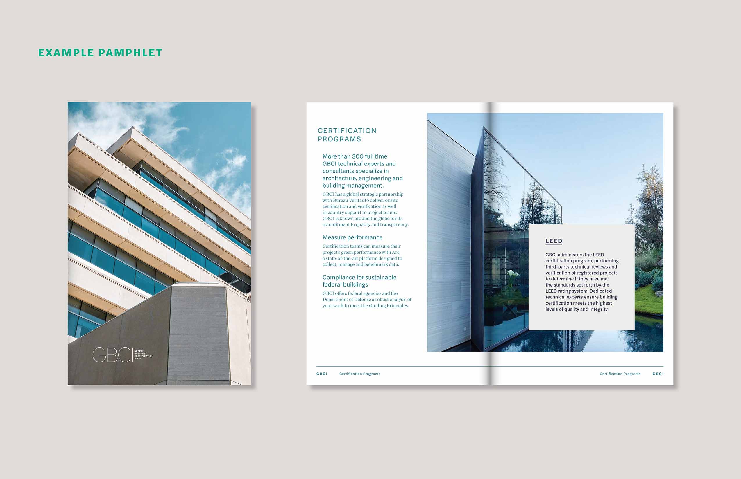 Graphic Design of Brochure Report.