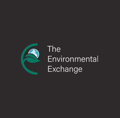 Logo design for an environmental exchange company.