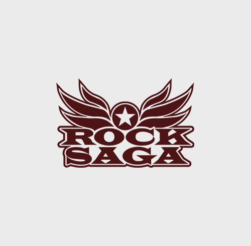 Logo design for an epic music-based role-playing game.