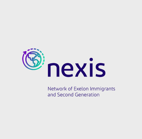 Logo design for network of immigrants second generation ERG team of Exelon Company.