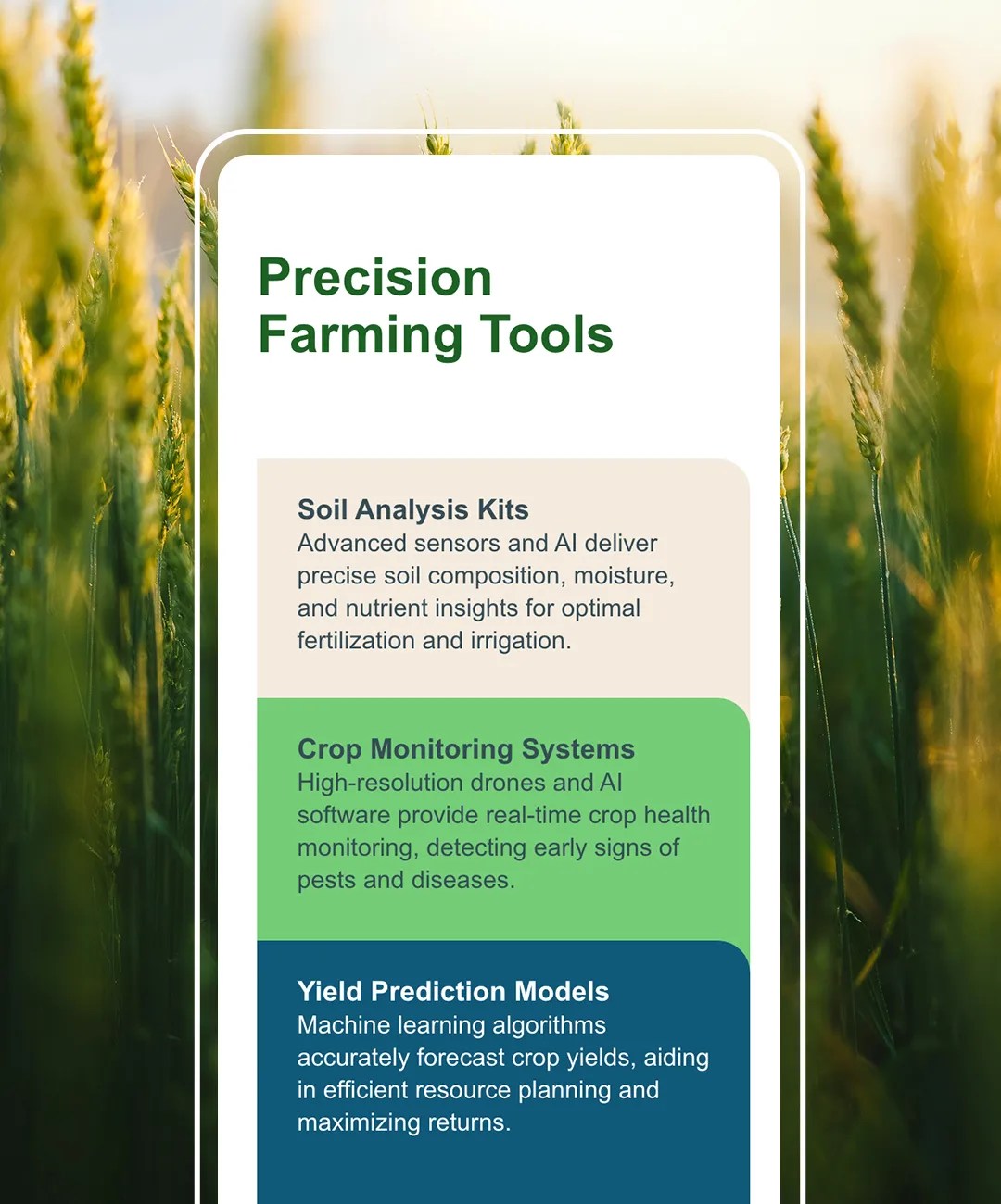 Flat mobile web design.