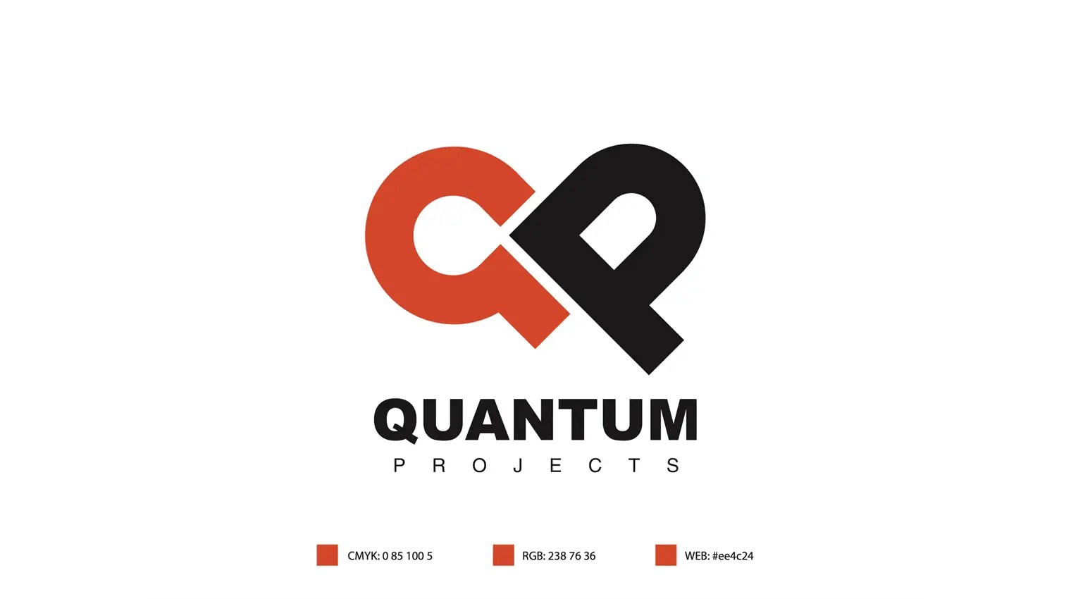 QuantumProjects Agency logo design by Volodymyr Kholonin