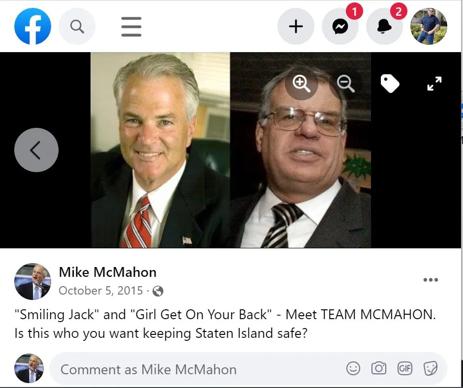 NYS Supreme Court Justice Ronald Castorina knew about Richard Luthmann's Political Attacks on DA McMahon