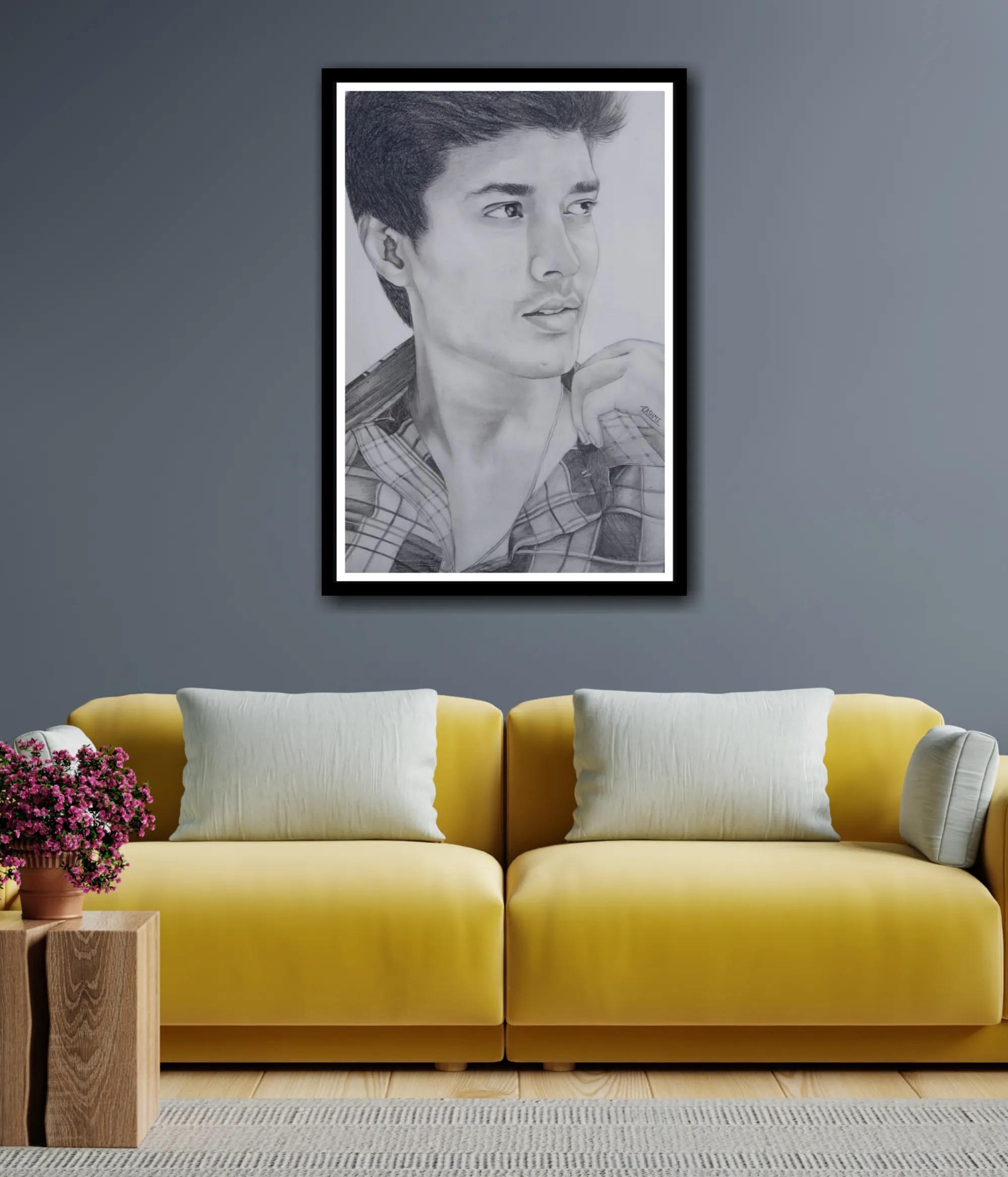 Buy Handmade Pencil Sketch Online Photo Sketch Gift Artwale