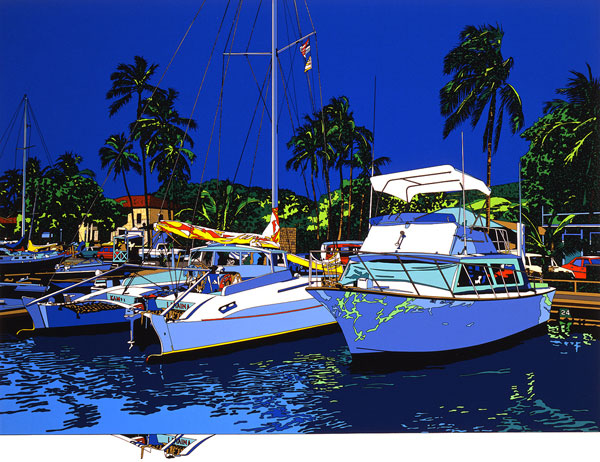 バテュ「果てしない旅」シルクスクリーン 額装 海景 ヨット 風景画 #242 119.jpg?fit=600,462&ssl=1